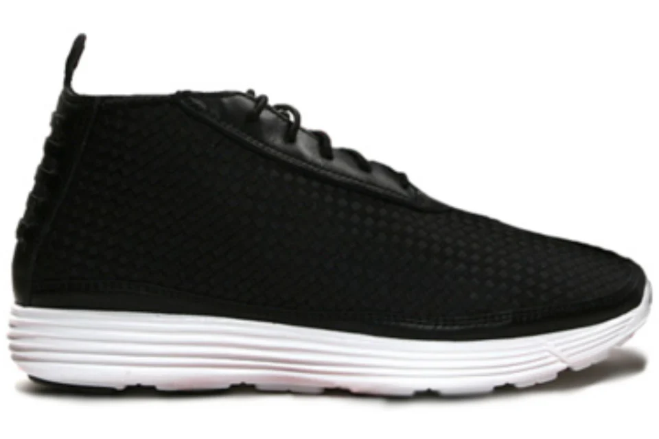 Nike Lunar Chukka Woven Black White