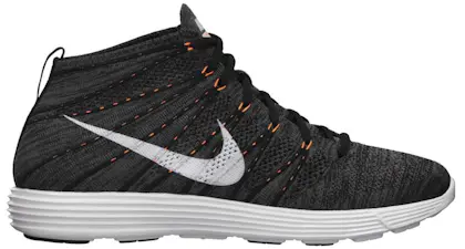 Nike Lunar Flyknit Chukka Wolf Grey Red Men's - 554969-001 - US