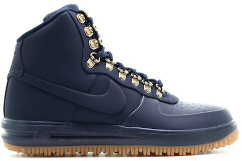 Nike Lunar Force 1 Duckboot 18 Goma de obsidiana Hombre BQ7930 400 MX