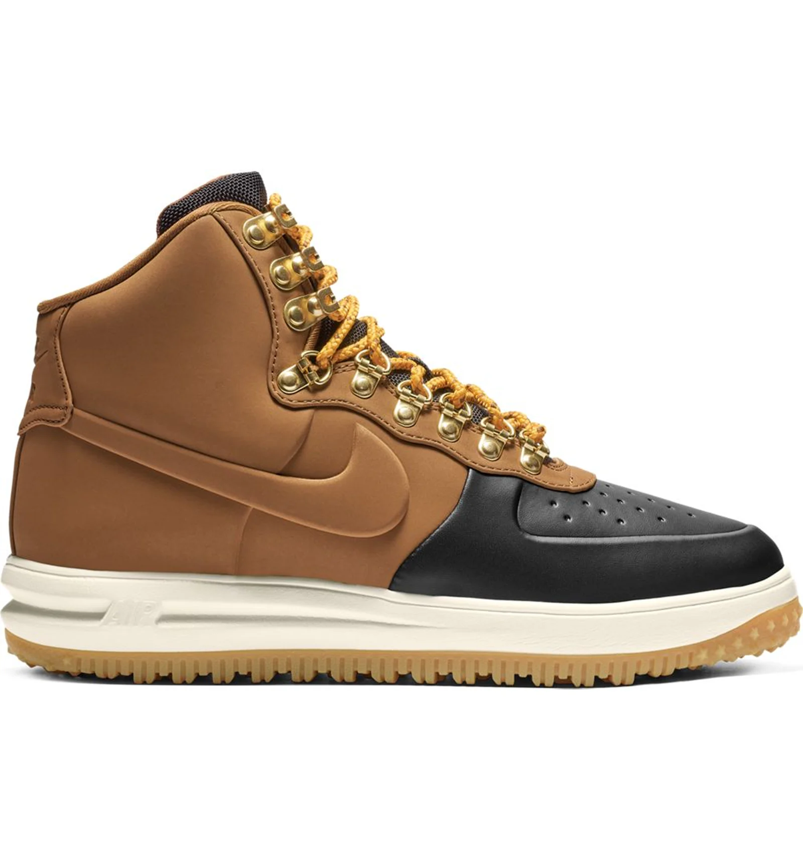 Nike Lunar Force 1 Duckboot 18 Tan Black Men s BQ7930 001 US