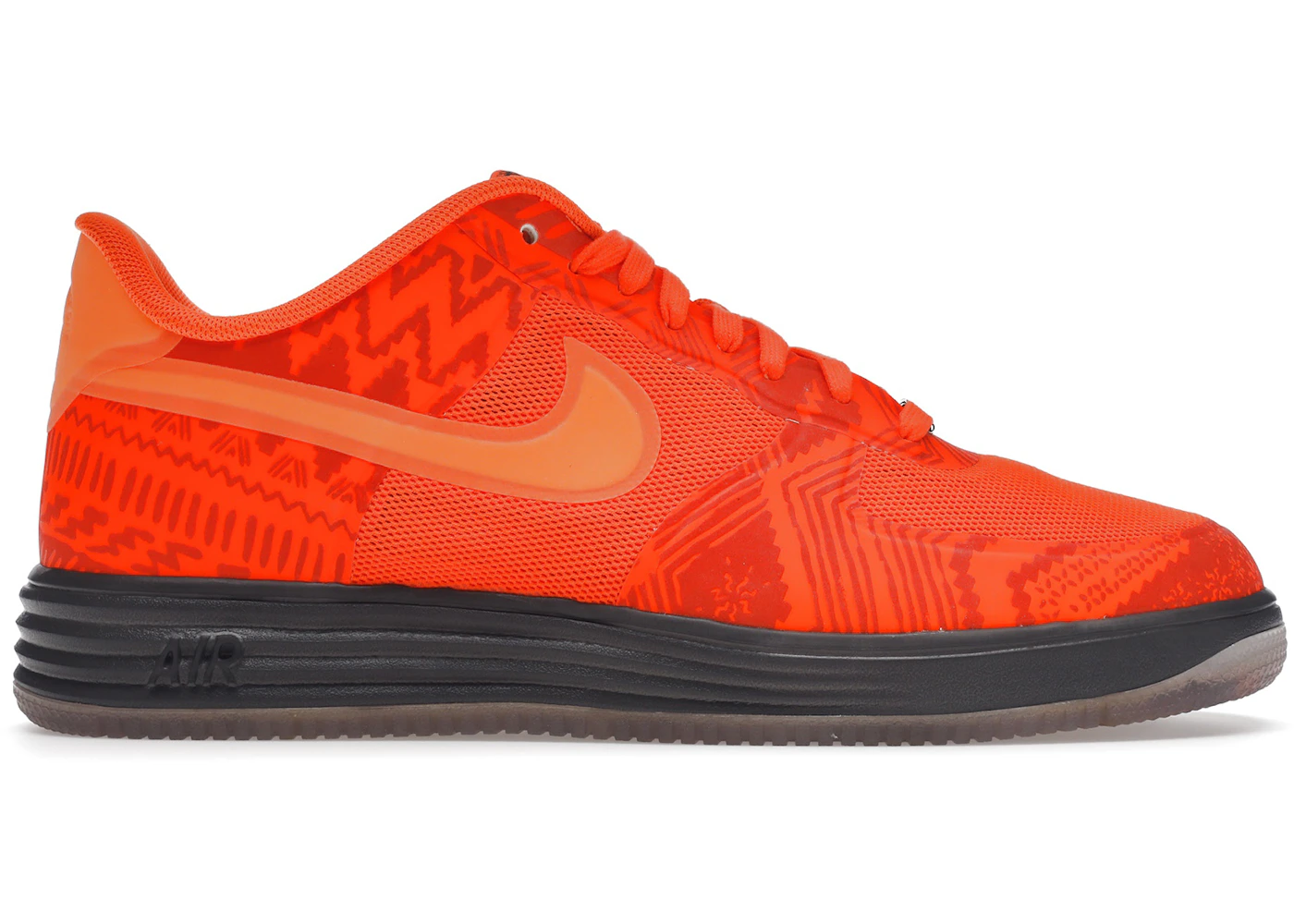 Nike Lunar Force Fuse Bhm Sneaker Orange/Brown Men's 585714