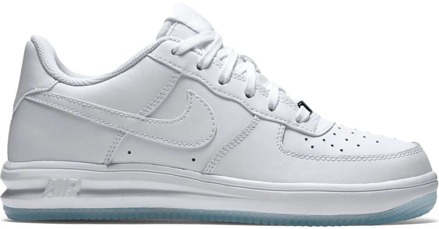 Lunar Force 1 Low White Ice (GS) - - US