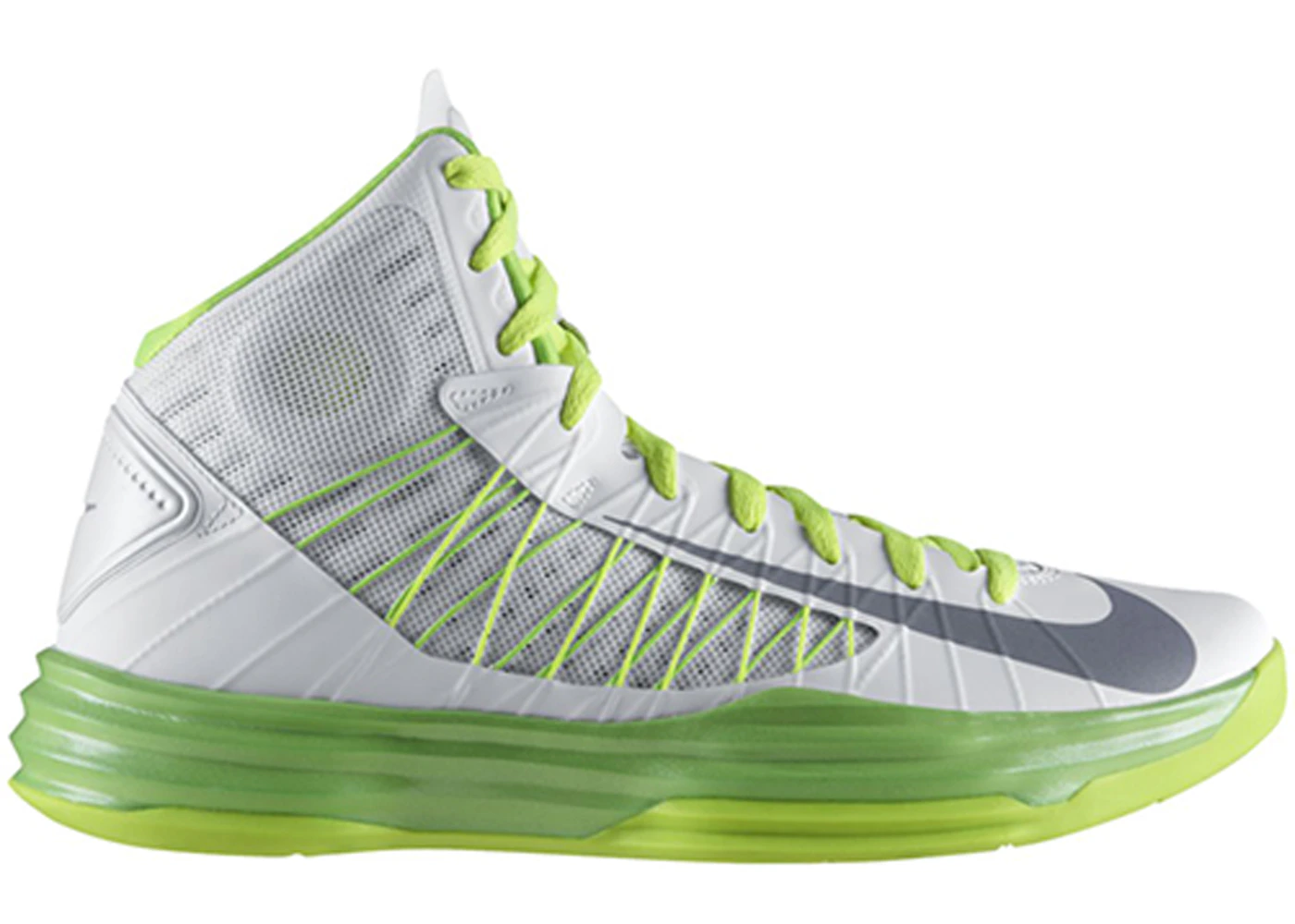 Nike hyperdunk 2012 black top and white