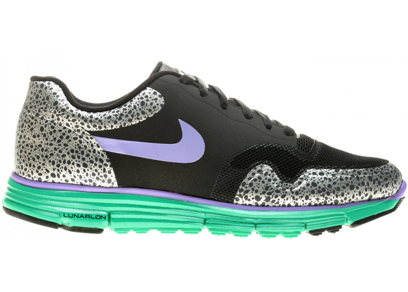 Nike Lunar Safari Fuse Black Stadium Green Men s 525059 073 US