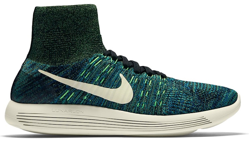 nike lunarepic flyknit green