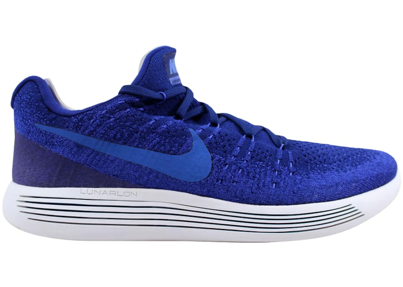 Nike lunarepic flyknit low 2 blue Clearance