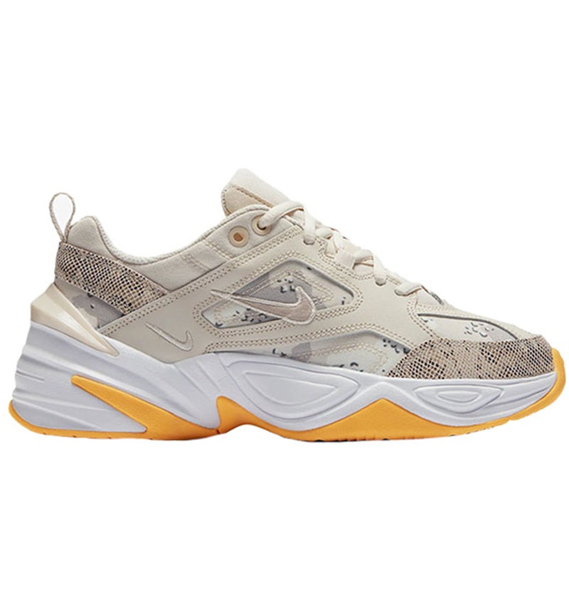 Nike M2K Tekno Light Orewood Brown White Laser Orange Moon