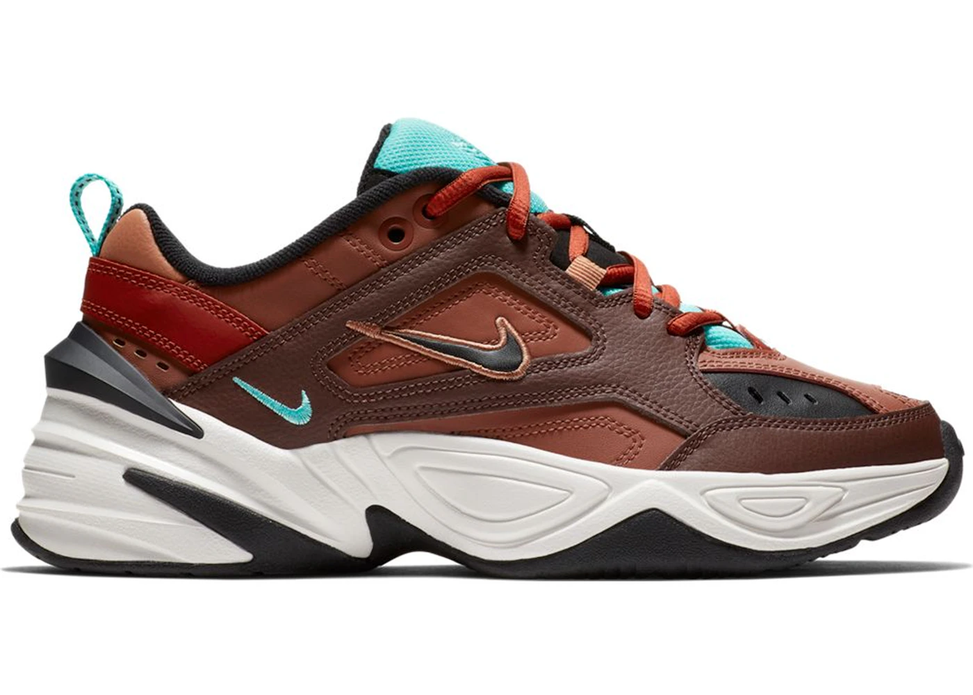 Nike burgundy m2k tekno trainers hotsell
