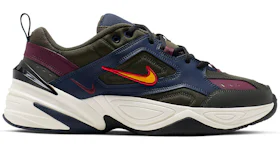 Nike M2K Tekno Black Deep Royal Blue Bright Crimson Men s AV4789