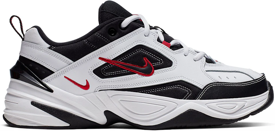 Nike M2K White Black Red - -