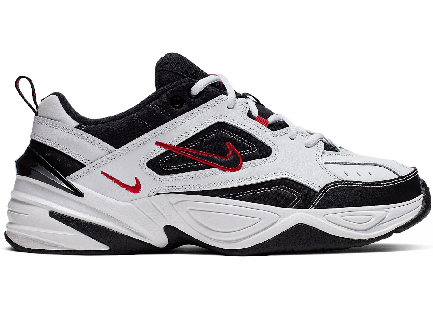 Nike M2K Tekno White Black Red Men s AV4789 104 US