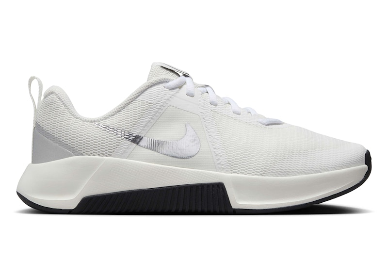 Pre-owned Nike Mc Trainer 3 Premium Metallic Silver (women's) Sneakers In Summit White/sail/black In Multi