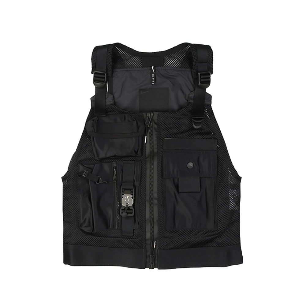 black nike vest