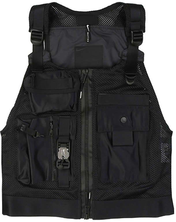 Nike MMW Beryllium Utility Vest Black - SS19 Men's - US
