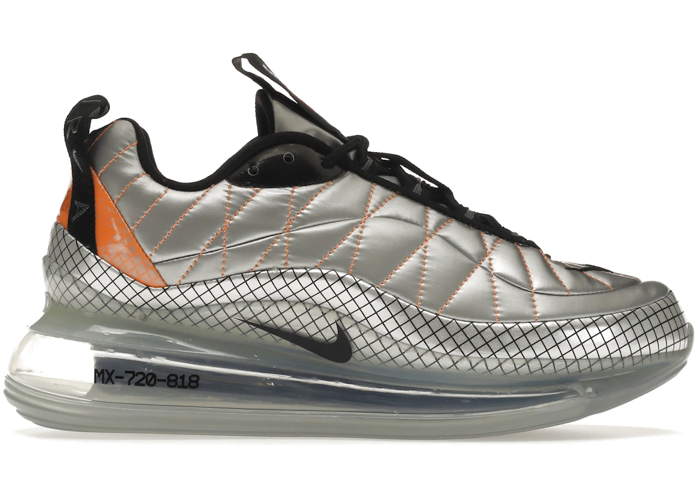 Grey Nike 720 White Orange Men's Shoes Nike Air Max 720 Summit