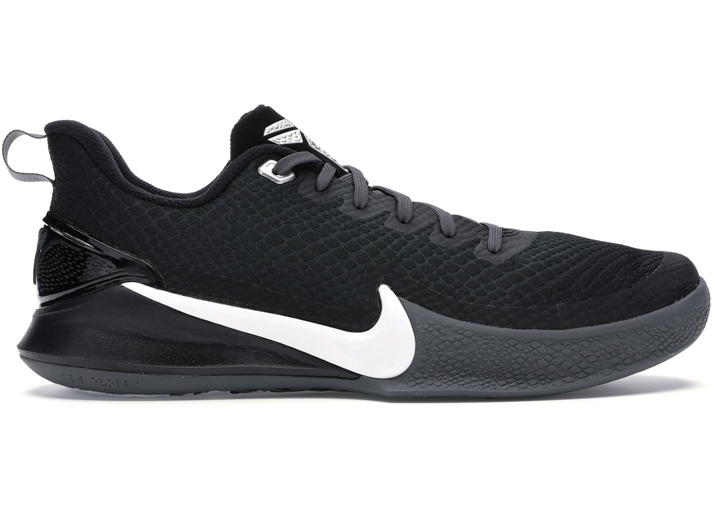 Nike Mamba Focus TB Black White Dark Grey - AT1214-001