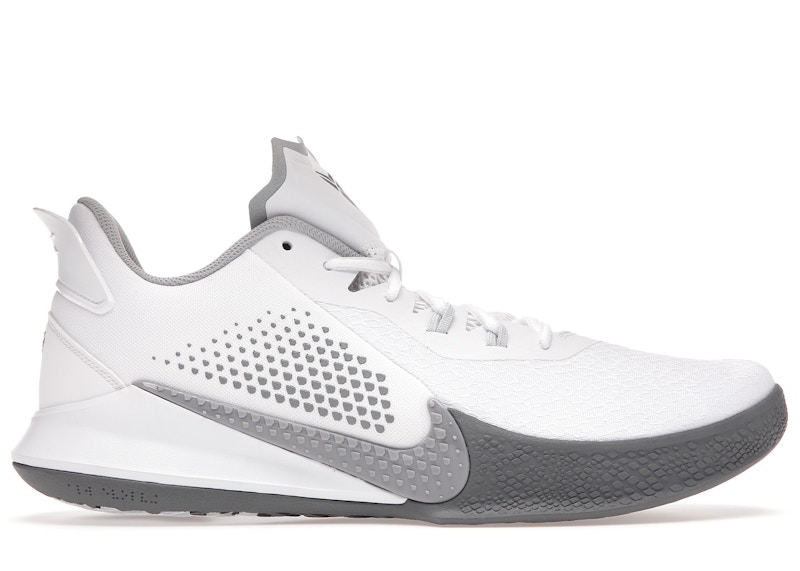 Nike Mamba Fury White Wolf Grey Men's - CK2087-100/CK2088-100 - US