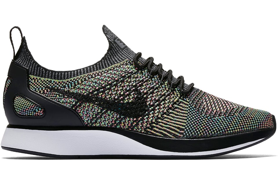Flyknit racer black clearance white green