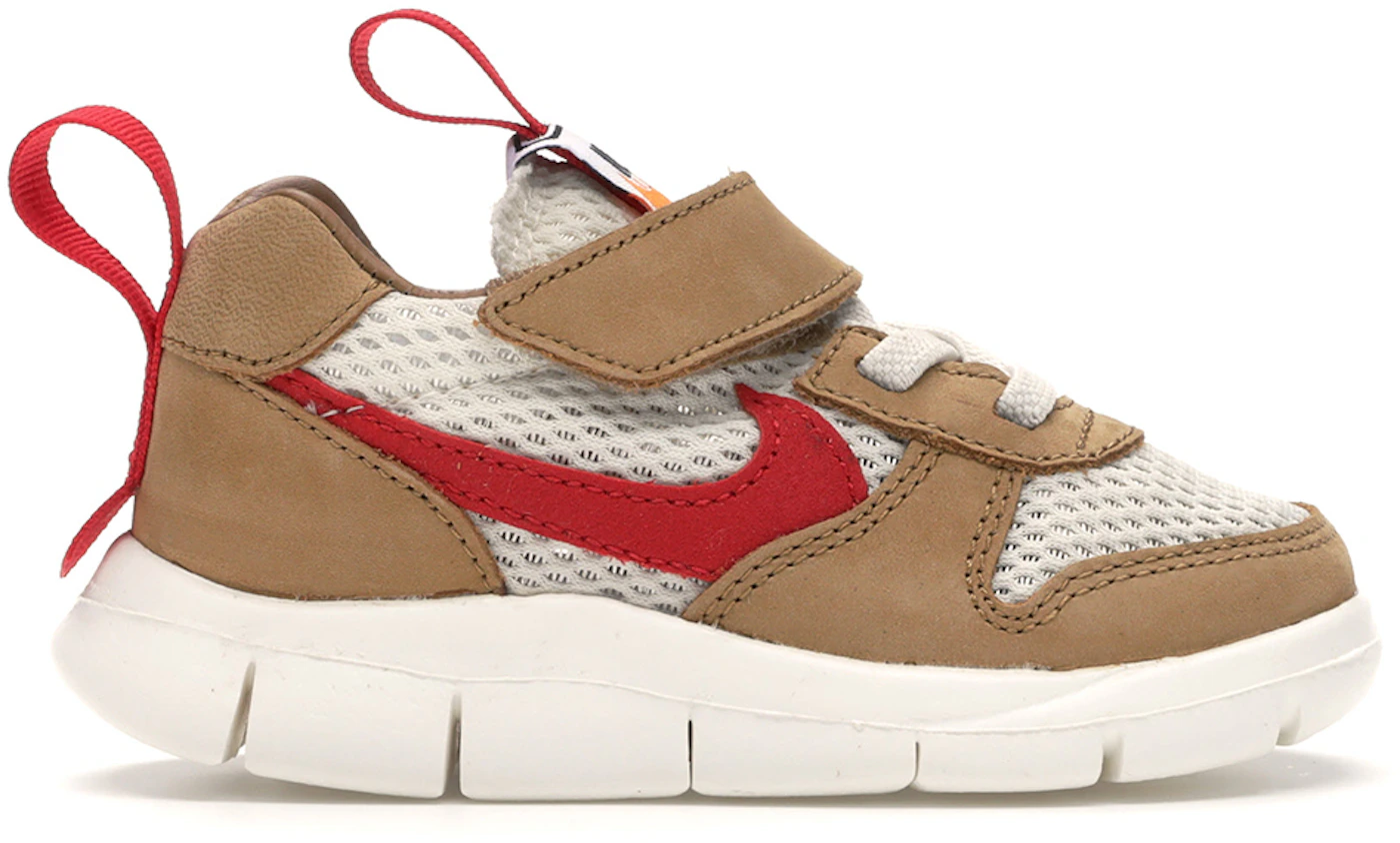 Tom Sachs x Nike Mars Yard 2.0 Natural/Red-Maple AA2261-100 - SoleSnk