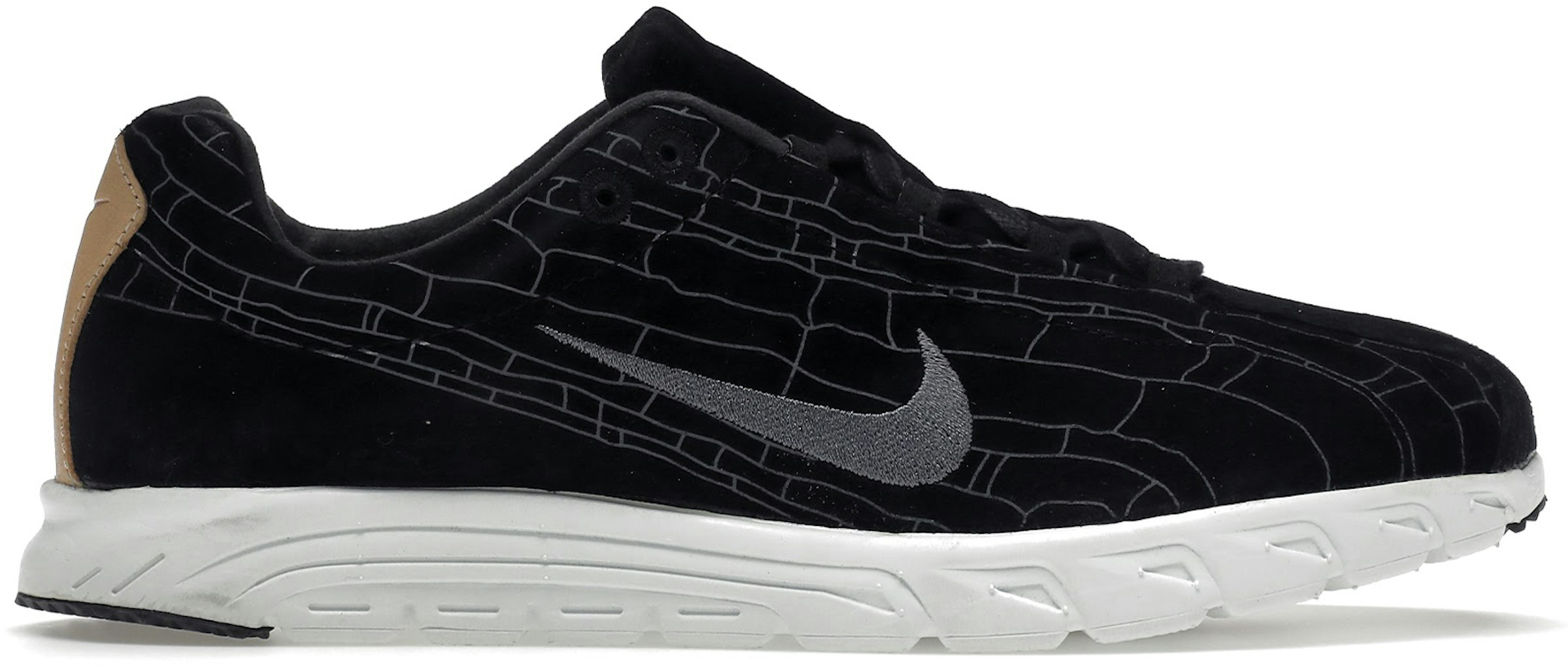 Nike Leather Premium Black/Black-Dark Grey-Linen Men's - 816548-003 - US