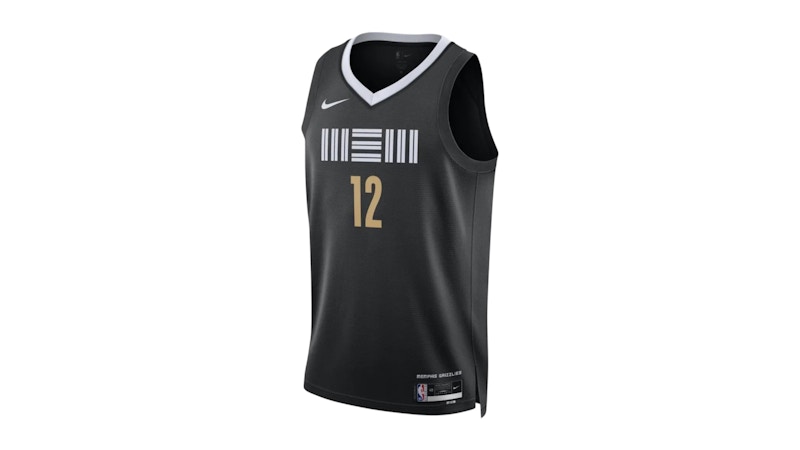 Nike Memphis Grizzlies Ja Morant 23/24 Dri-Fit Jersey Black