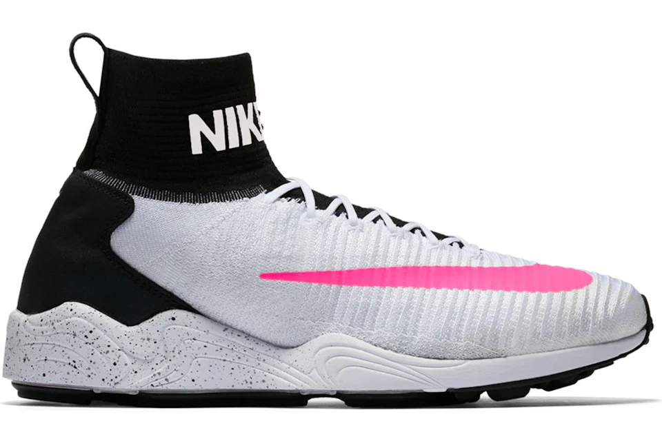 Nike mercurial top flyknit white