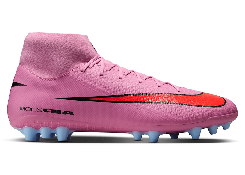 Pre-owned Nike Men's Mercurial Superfly 10 Academy Ag Scary Good Pack Sneakers In Magic Flamingo/total Crimson In Multi