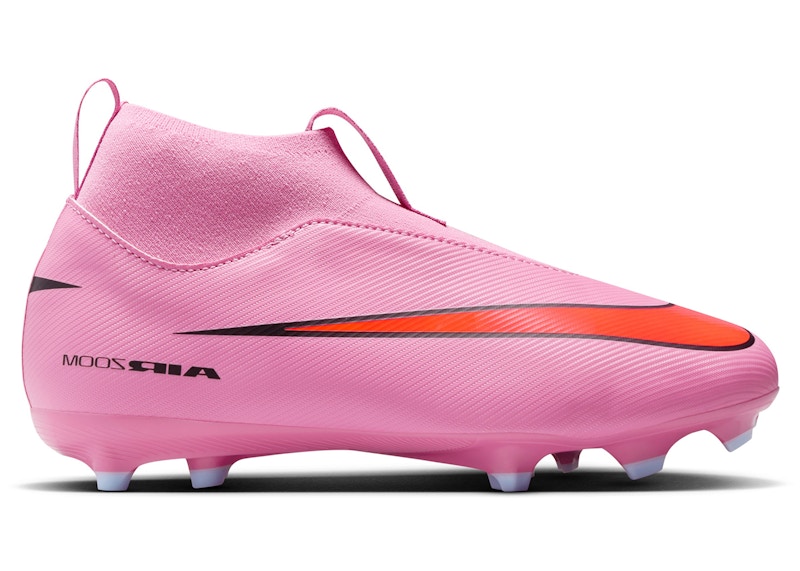 Pre-owned Nike Mercurial Superfly 10 Academy Mg Scary Good Pack Sneakers In Magic Flamingo/total Crimson/black In Multi