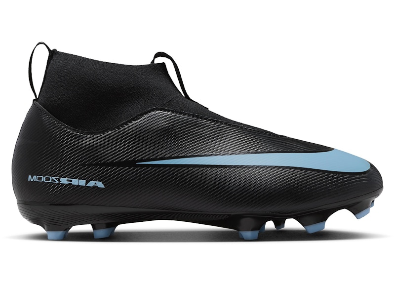 Pre-owned Nike Mercurial Superfly 10 Academy Mg Shadow Pack Sneakers In Black/ice Blue In Multi