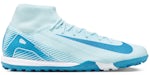 Nike Mercurial Superfly 10 Academy TF Gletscher Blau Blau Orbit