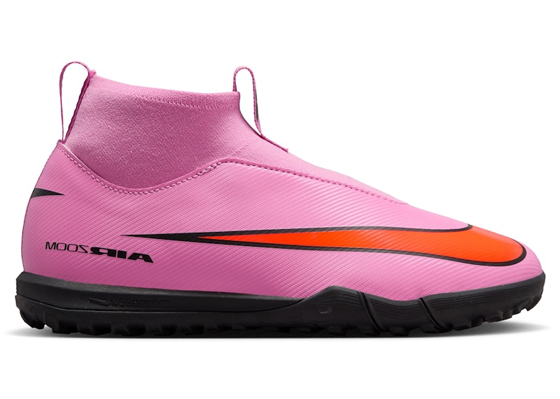 Pre-owned Nike Mercurial Superfly 10 Academy Tf Scary Good Pack Sneakers In Magic Flamingo/total Crimson/black In Multi