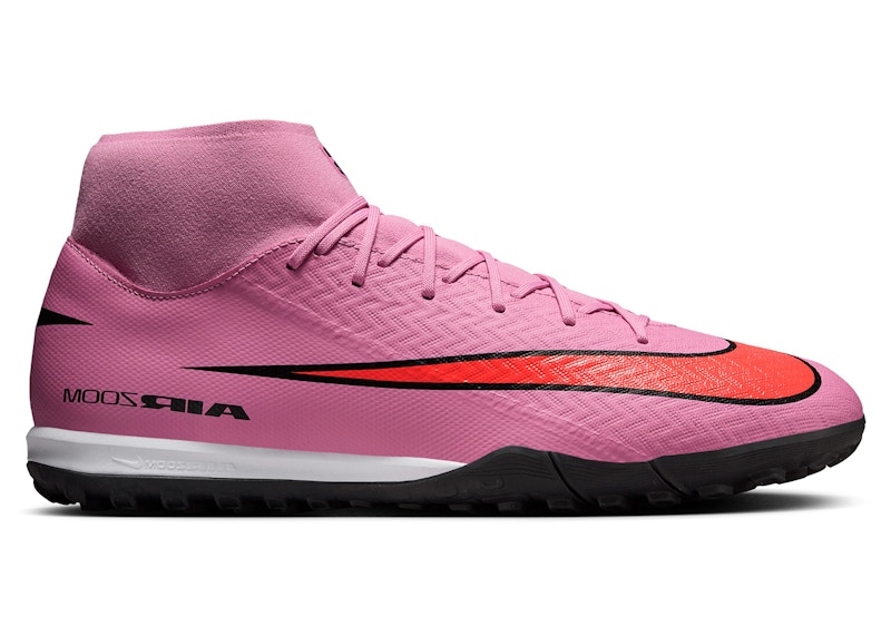 Pre-owned Nike Men's Mercurial Superfly 10 Academy Tf Scary Good Pack Sneakers In Magic Flamingo/total Crimson In Multi
