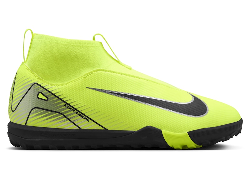 Pre-owned Nike Mercurial Superfly 10 Academy Tf Sneakers In Volt/black