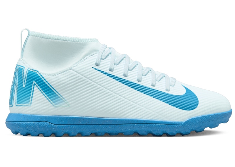Pre-owned Nike Mercurial Superfly 10 Club Tf Sneakers In Glacier Blue/blue Orbit