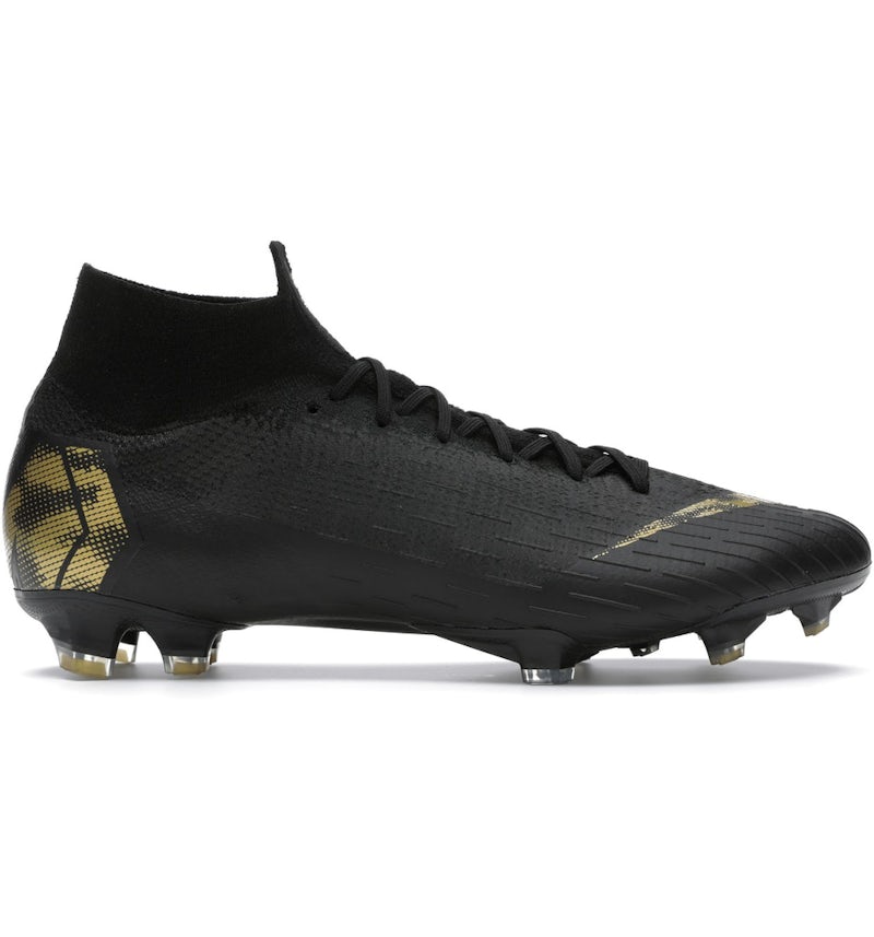 Nike mercurial superfly 6 pro fg black black on sale