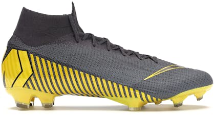 Nike Mercurial Superfly 6 FG Volt Black Men's - AH7368-701 - US