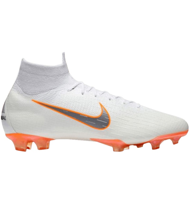 Nike Mercurial Superfly Elite FG Blanc Orange Total Homme