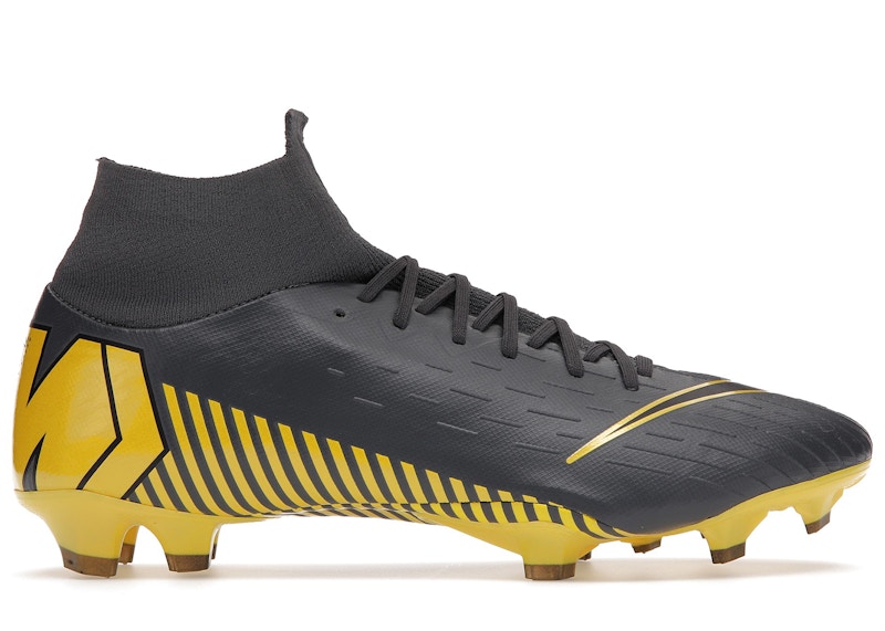 Nike mercurial grey and hot sale yellow