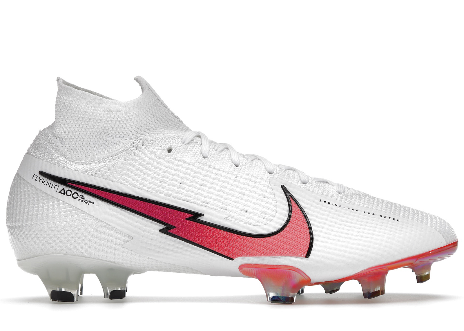 all white nike mercurial superfly