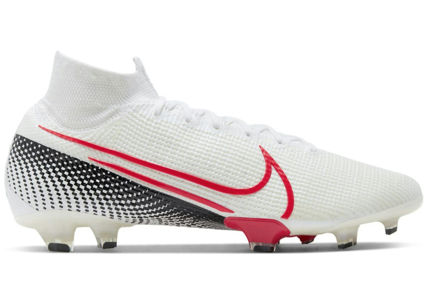 Nike Mercurial Superfly 7 Elite FG White Laser Crimson - AQ4174-160
