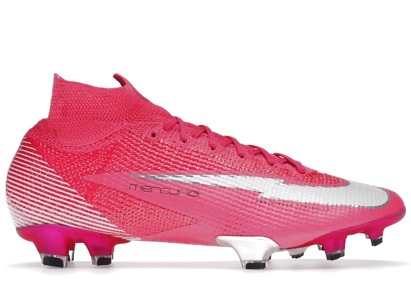 Pink and store grey mercurials