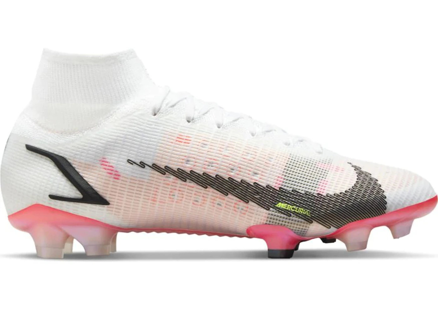 Nike Mercurial Superfly 8 Elite FG White Pink Blast Men's - CV0958-121 - US