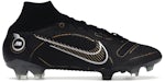 Nike Mercurial Superfly 8 FG Schwarz Metallic Silber Gold