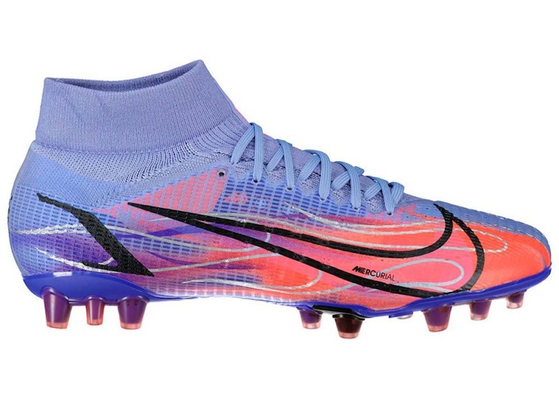 Nike Mercurial Superfly 8 FG Kylian Mbappe Flames (Purple Sole)