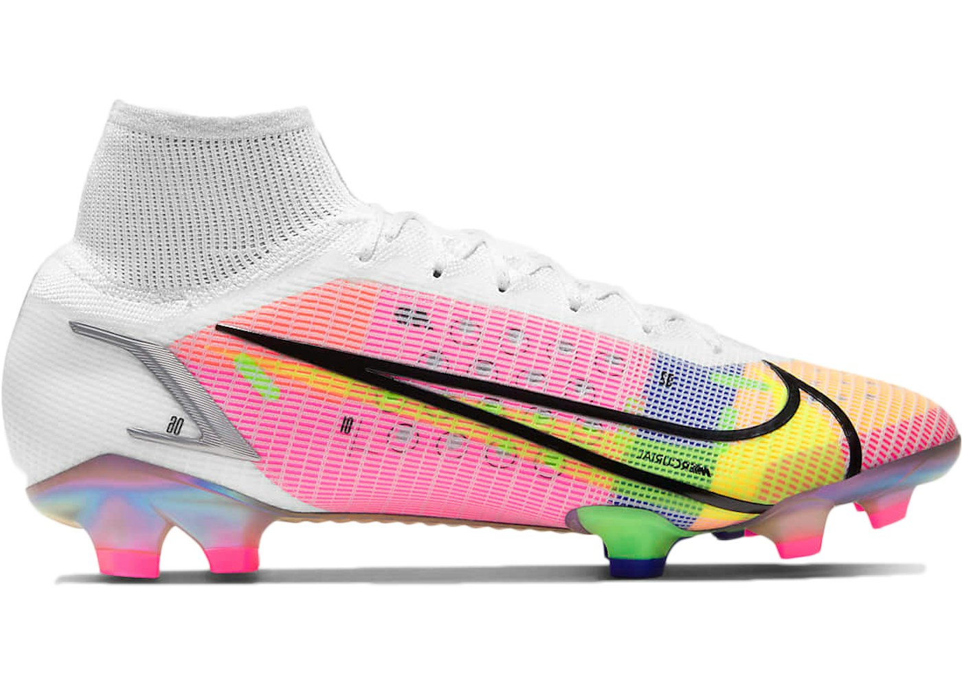 Nike Mercurial Superfly 8 Fg White Multicolor Cv0958 105 Nike Mercurial Superfly 8 Fg White Multicolor Cv0958 105