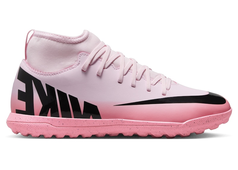 Pre-owned Nike Mercurial Superfly 9 Club Tf Sneakers In Pink Foam/black