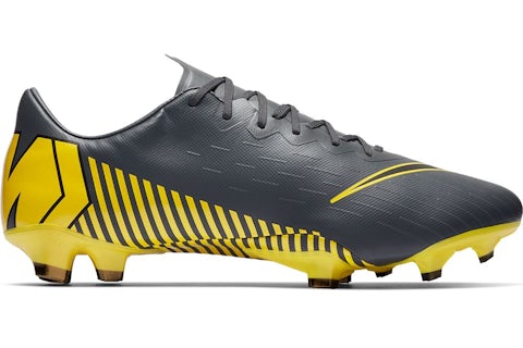 Nike Mercurial Vapor 12 Pro FG Dark Grey Opti Yellow Men s AH7382 070 GB