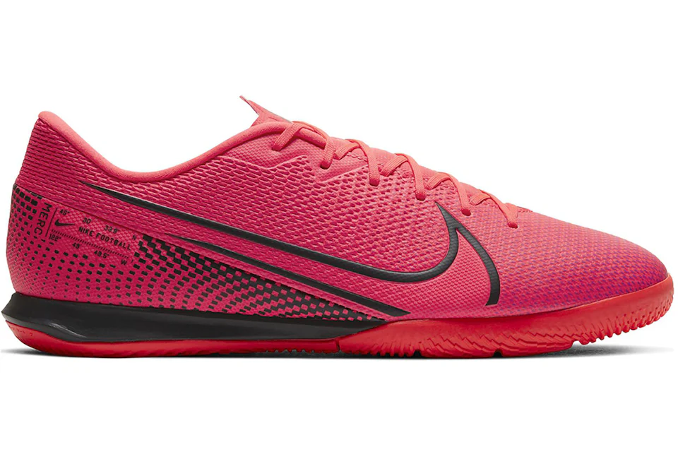 Nike Mercurial Vapor 13 Academy IC Laser Crimson Black Men's - AT7993-606 - US