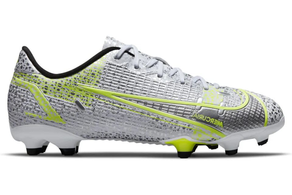 Nike Mercurial Vapor 14 Academy FG MG Metallic Silver Volt (GS) Men's - CV0811-107 - US
