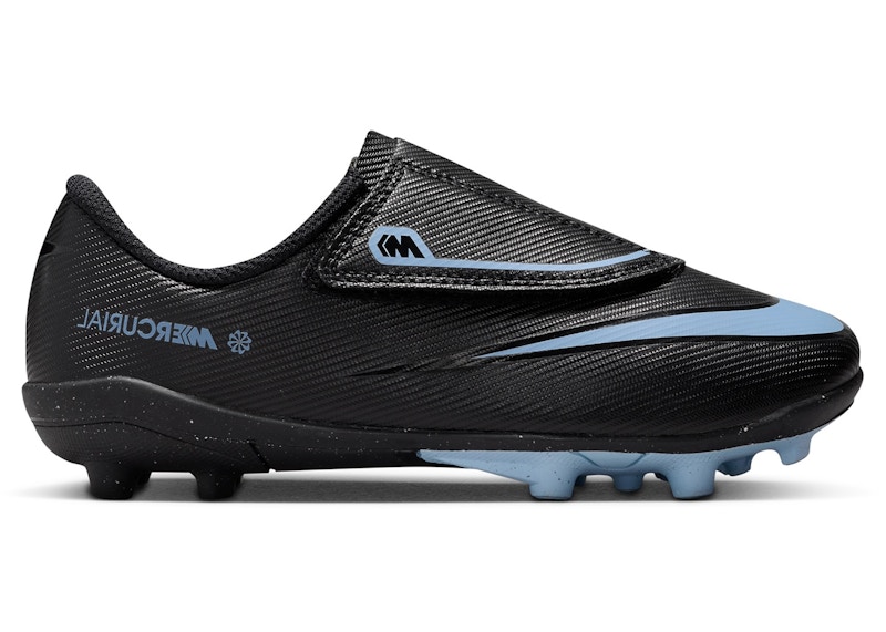Pre-owned Nike Mercurial Vapor 16 Club Mg Shadow Pack Sneakers In Black/ice Blue In Multi